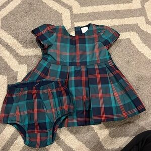 Like new Nordstrom Plaid Holiday Dress—Worn once